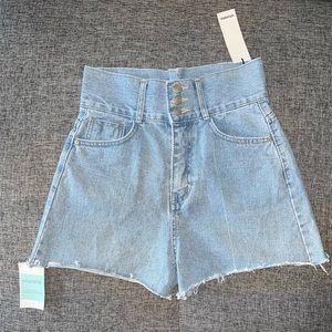 NWT Storets Denim High Waisted Shorts